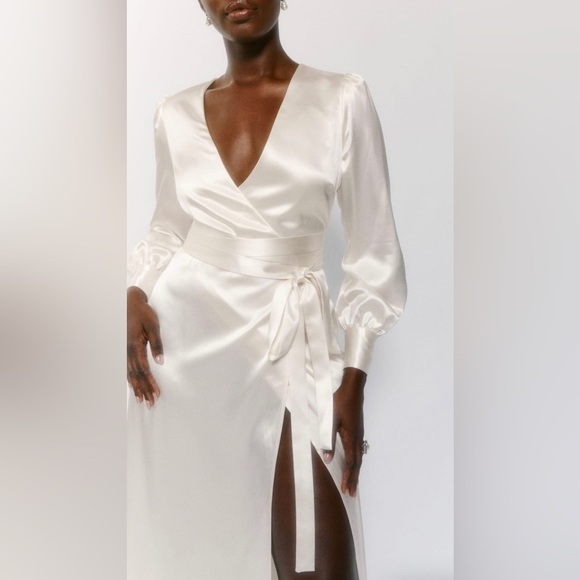 Reformation Rya Silk Dress, perfect condition - Picture 3 of 4